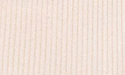 Shop Jonathan Simkhai Kenny Long Sleeve Cutout Rib Sweater Dress In Ceramic