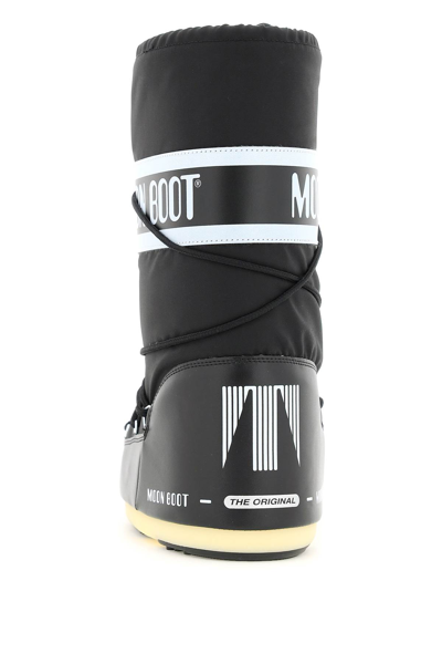 Moon Boot Icon Nylon Boot In Black