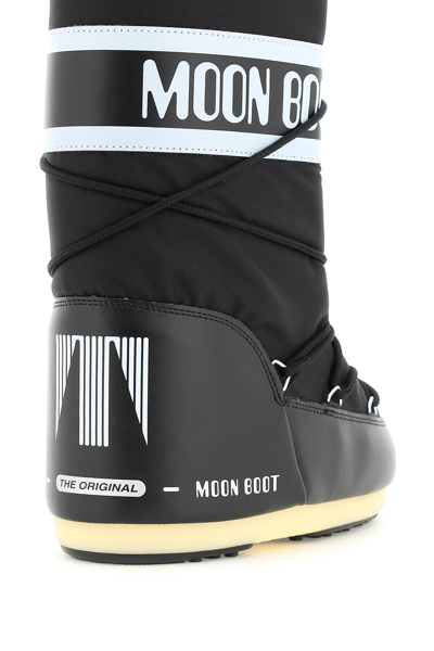 Moon Boot Icon Nylon Boot In Black