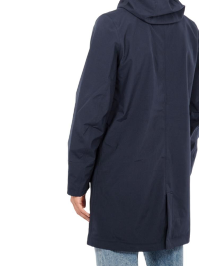 Shop K-way Men's Blue Other Materials Outerwear Jacket
