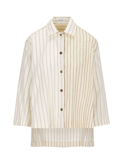 Shop Loewe Women's White Other Materials Shirt