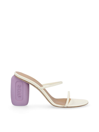Shop Loewe Women's White Other Materials Sandals