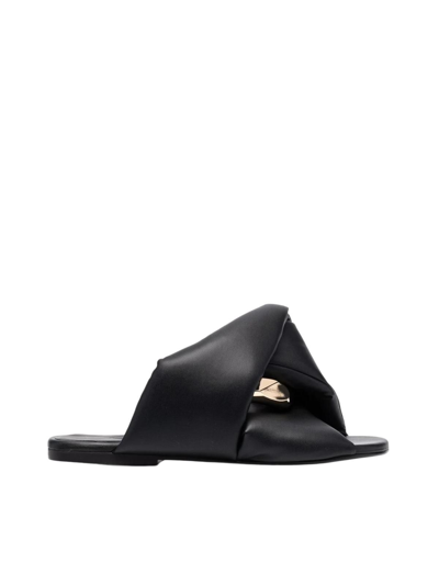 Shop Jw Anderson J.w. Anderson Women's Black Other Materials Sandals