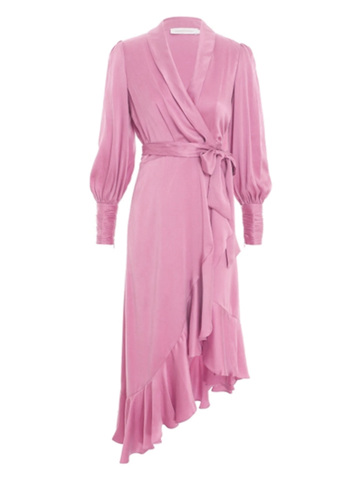 Shop Zimmermann Dress Clothing In Pink &amp; Purple