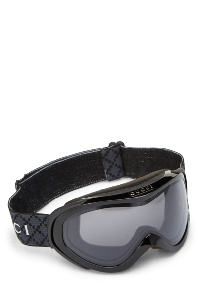 Pre-owned Gucci Black Ski Goggles