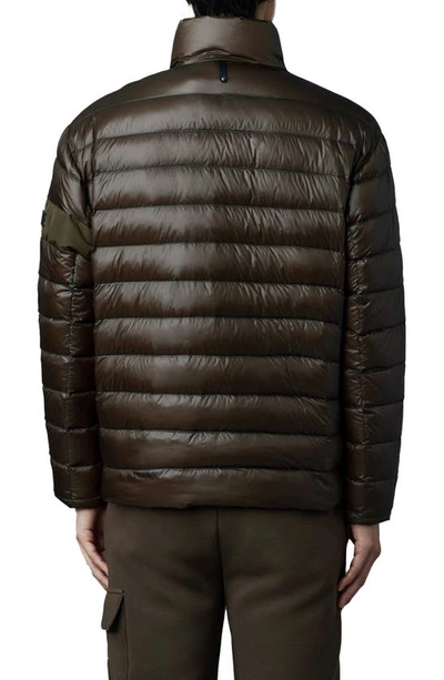 Shop Mackage Luis Water Repellent Down Puffer Jacket In Army