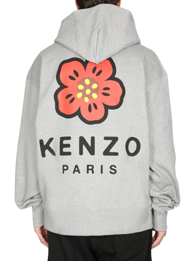 Shop Kenzo "boke Flower" Sweatshirt In Grey