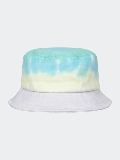 Shop Etre Cecile Tie Dye Bucket Hat In Blue