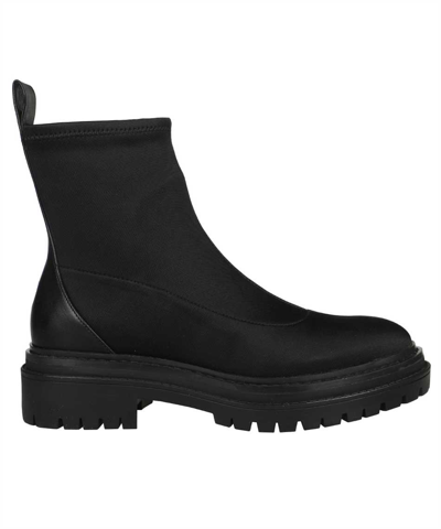 Shop Michael Kors Comet Lug Boots In Black