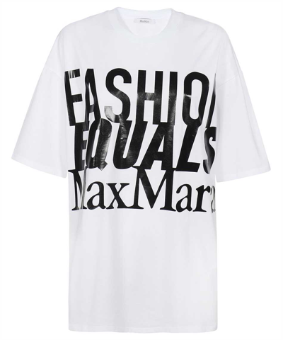 Shop Max Mara Carlo T-shirt In White