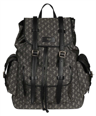 Shop Jimmy Choo Backpack In Black
