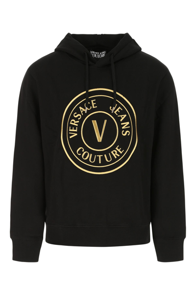 Versace Jeans Black Cotton Sweatshirt Black Uomo S | ModeSens
