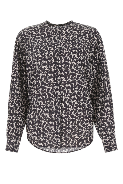 Isabel Marant Étoile Catchell Leaf-print Blouse
