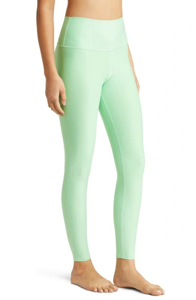 Alo Yoga Airlift High Waist Midi Leggings In Ultramint