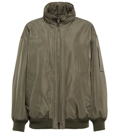 Shop Loro Piana Tremblay Reversible Bomber Jacket In Olive