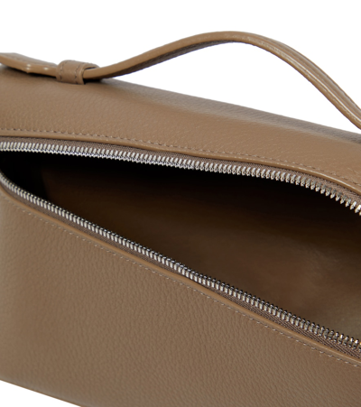 Loro Piana - Extra Pocket L19 leather crossbody bag, Mytheresa
