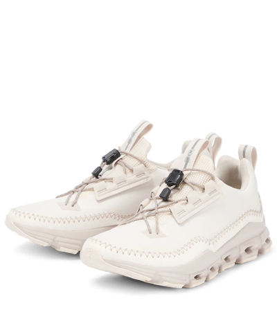 Shop On Running Cloudaway Sneakers In Ivory Pearl