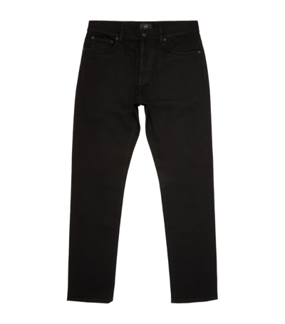 Shop Dunhill Relaxed Jeans In Black