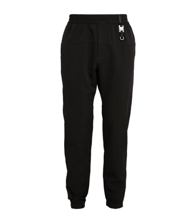 Shop Alyx 1017  9sm Buckle-detail Sweatpants In Black
