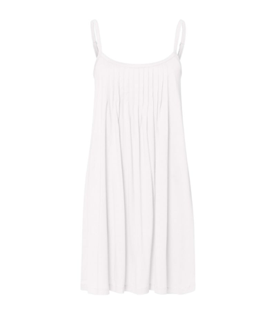 Shop Hanro Juliet Mini Dress In White