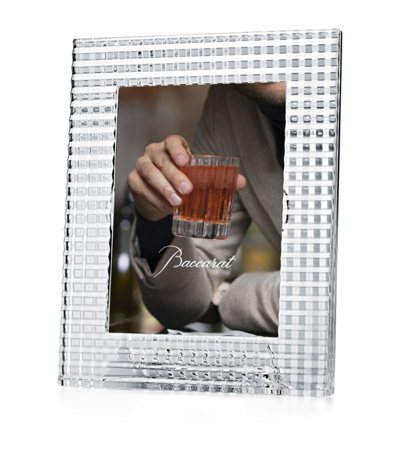 Shop Baccarat Eye Photo Frame In Clear