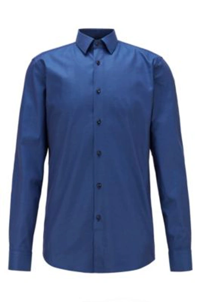 Shop Hugo Boss Dark Blue Men's Shirts Size 16.5