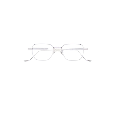 Silver Tone Catta C2 Square Optical Glasses