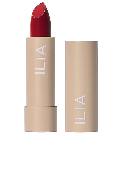 Ilia Color Block Lipstick In Tango