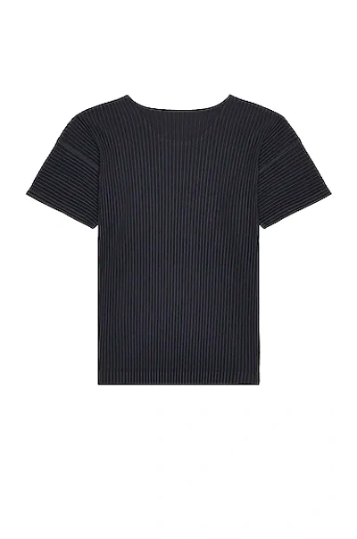 Issey Miyake T-shirt Basics In Navy