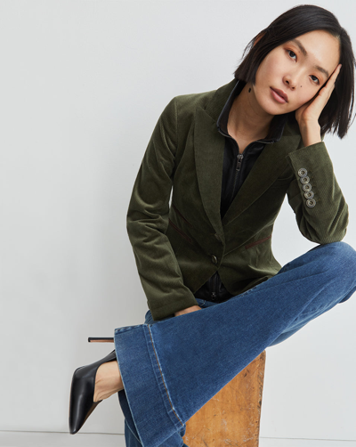Veronica Beard Hudson Dickey Jacket In Pestle Army ModeSens