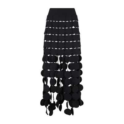 Shop A.w.a.k.e. Mode  Double Layered Skirt In Black