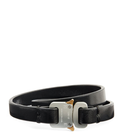 Shop Alyx 1017  9sm Micro Buckle Bracelet In Black