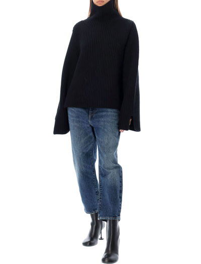 Shop Khaite Molly Sweater In Black