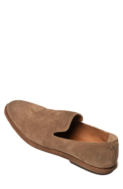 Frye Men's Chris Venetian Suede Slip-on Loafers In Ash