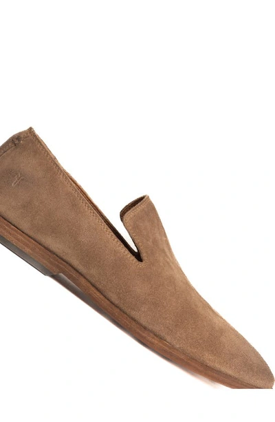 Frye Men's Chris Venetian Suede Slip-on Loafers In Ash