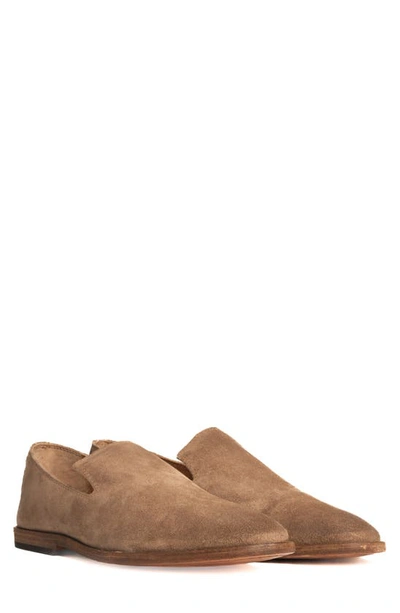 Frye Men's Chris Venetian Suede Slip-on Loafers In Ash