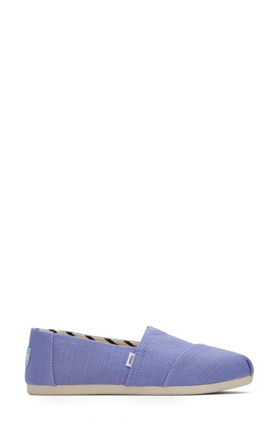 Toms Alpargata Slip-on In Bright Purple