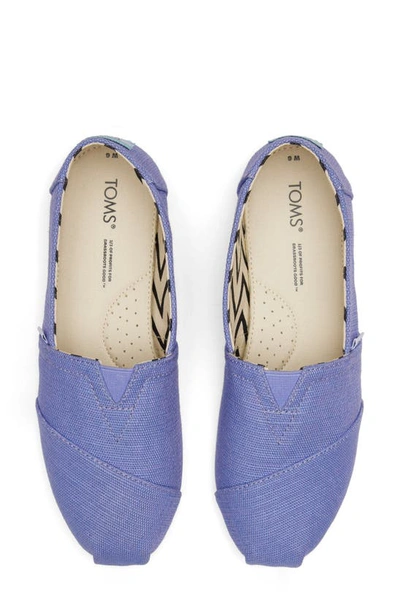 Toms Alpargata Slip-on In Bright Purple