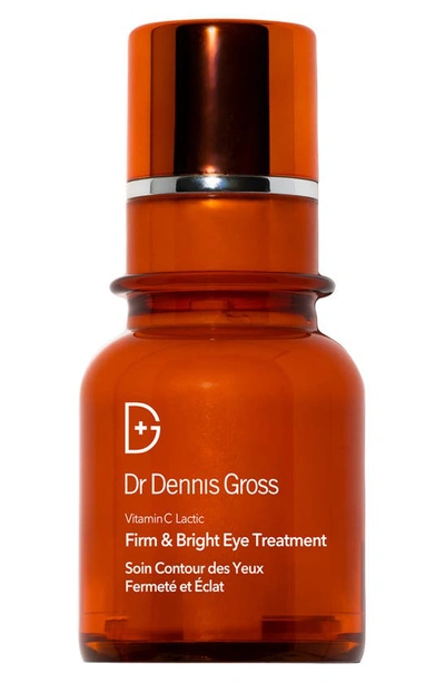 Shop Dr Dennis Gross Skincare Vitamin C Lactic Firm & Bright Eye Treatment, 0.5 oz