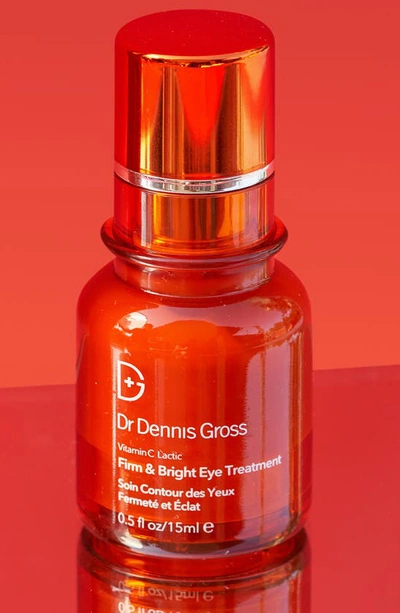 Shop Dr Dennis Gross Skincare Vitamin C Lactic Firm & Bright Eye Treatment, 0.5 oz