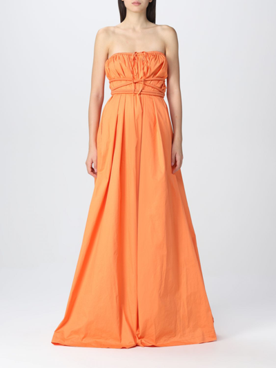 Shop Andrea Iyamah Dress  Women In Orange