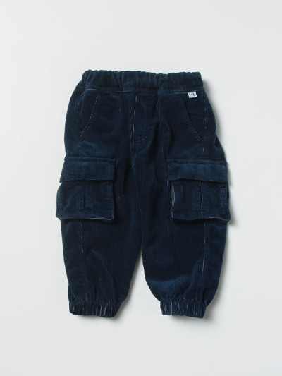 Shop Il Gufo Trousers  Kids In Blue