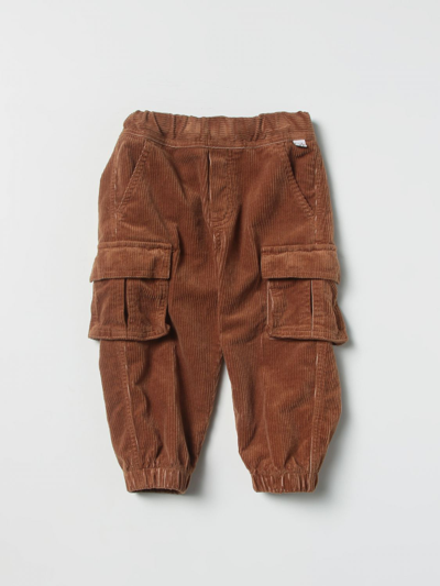 Shop Il Gufo Trousers  Kids In Brown