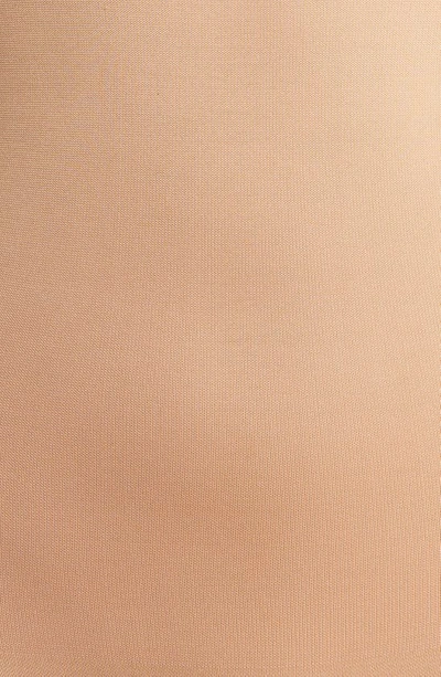 Shapermint Open Bust Shaper Bodysuit In Latte