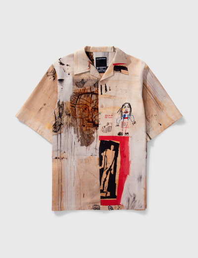 Shop Misbhv Basquiat Edition ''big Shoes'' Shirt In Multicolor