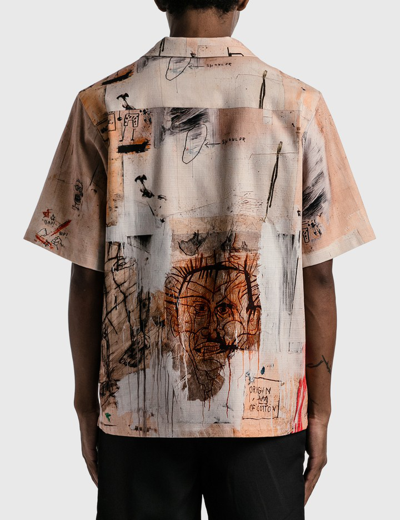 Shop Misbhv Basquiat Edition ''big Shoes'' Shirt In Multicolor