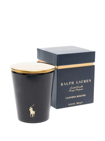 Shop Ralph Lauren California Romantic Single-wick Candle In Blau