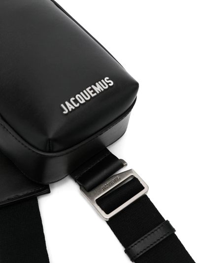 Shop Jacquemus Le Giardino Shoulder Bag In Black