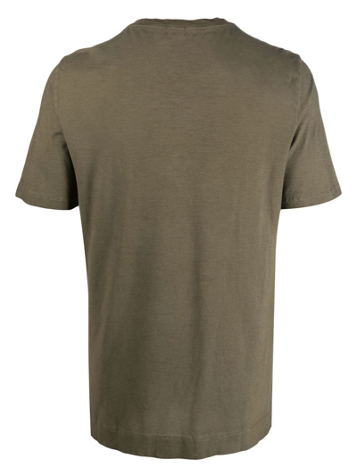 Shop Massimo Alba Chest Patch-pocket Detail T-shirt In Grün