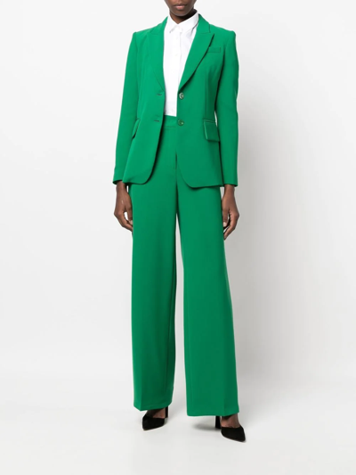 Blanca Vita Primula Wide-leg Trousers In Grün
